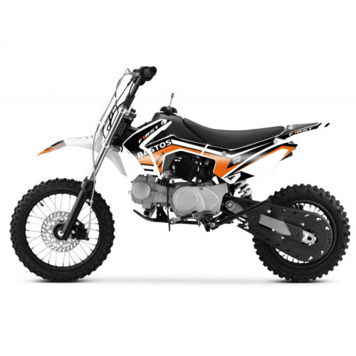 Pit Bike 150cc BASTOS BS FIRST ORANGE - édition 2025
