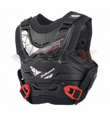 Piece Plastron POLISPORT phantom mini NOIR de Pit Bike et Dirt Bike