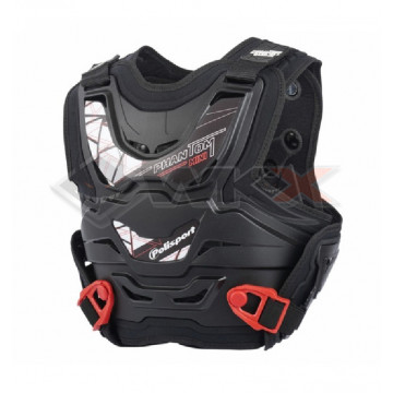 Plastron POLISPORT phantom mini NOIR