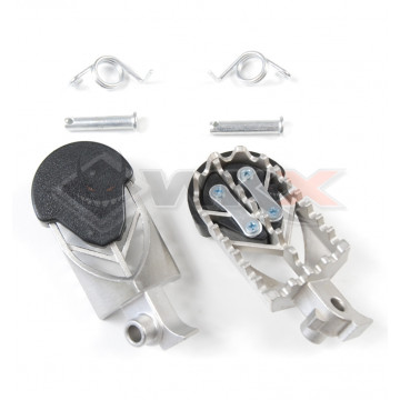 Cales pieds inox SUPERMOTARD