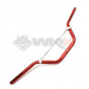 Guidon aluminium ROUGE