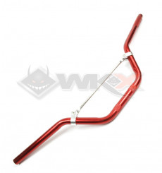 Piece Guidon aluminium ROUGE de Pit Bike et Dirt Bike