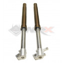 Tubes de fourche 780 mm, axe 15 mm, réglable compression-détente pour pit bike et dirt bike