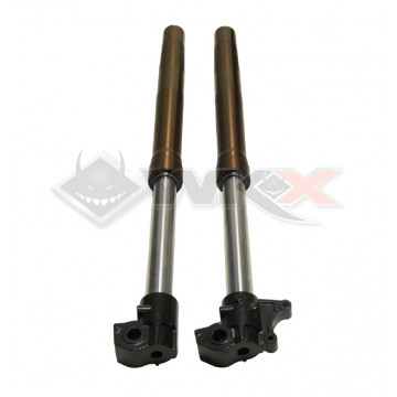 Fourche inversée en aluminium, hydraulique, diamètre 45/48 mm pour pit bike et dirt bike