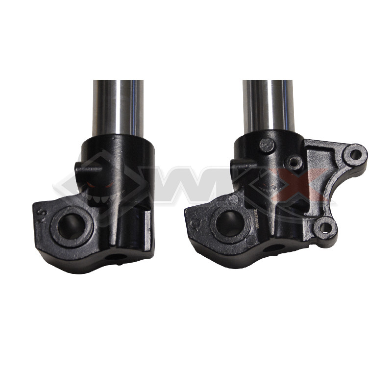 Fourche invesée hydraulique de 780 mm, diamètre 45/48 mm pour pit bike et dirt