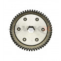 Pignon flector embrayage/boîte 54 dents pour moteur 50cc LIFAN de pit bike L50 BASTOS