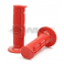 Piece Poignées plastique soft grip ROUGE de Pit Bike et Dirt Bike