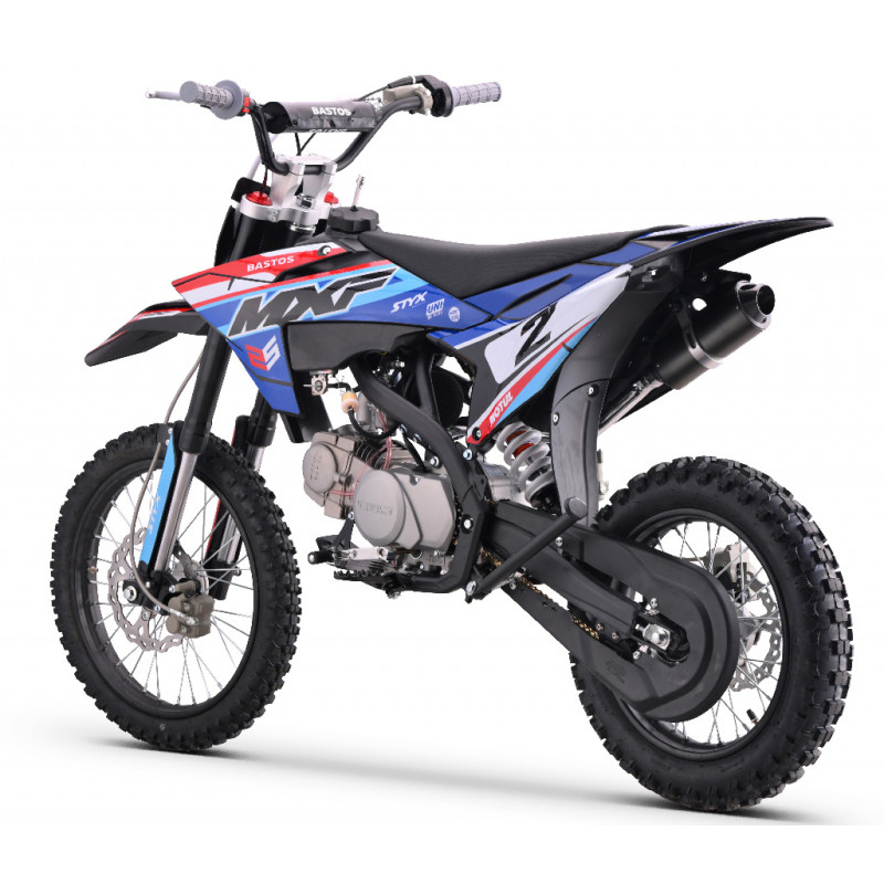 Dirt bike 125cc MXF BASTOS BIKE, roues de 14/17 pouces