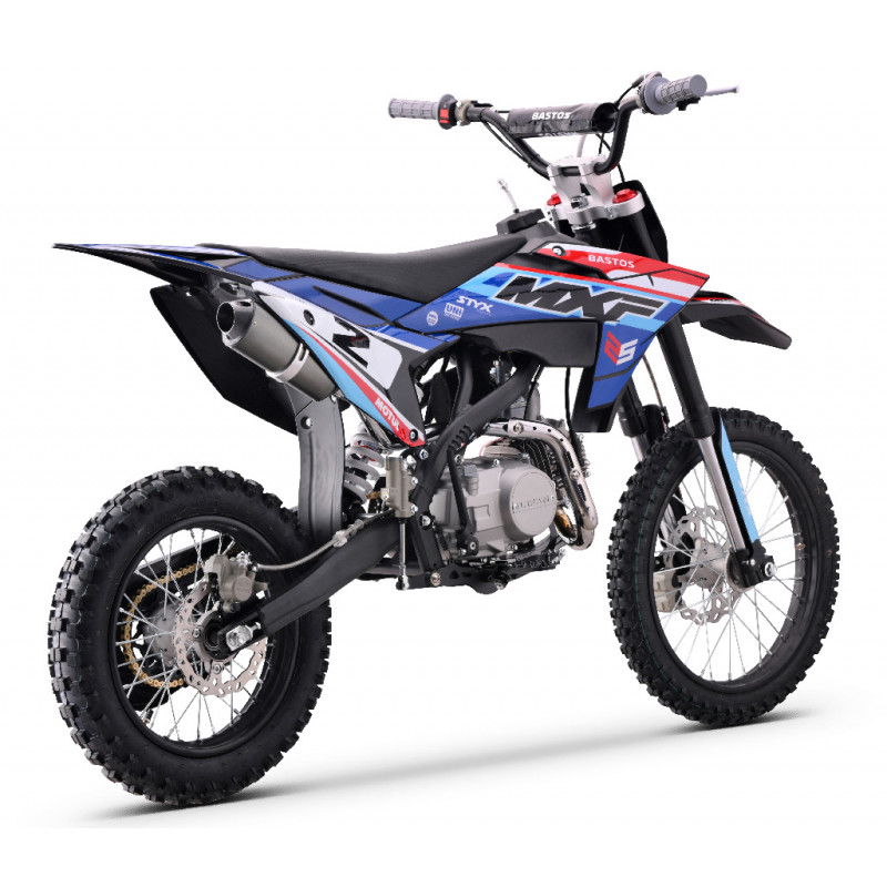 Dirt bike 125cc MXF BASTOS BIKE, roues de 14/17 pouces