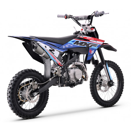 Dirt bike 125cc MXF BASTOS BIKE, roues de 14/17 pouces