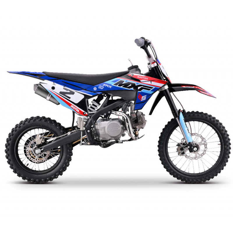 Dirt bike 125cc MXF BASTOS BIKE, roues de 14/17 pouces