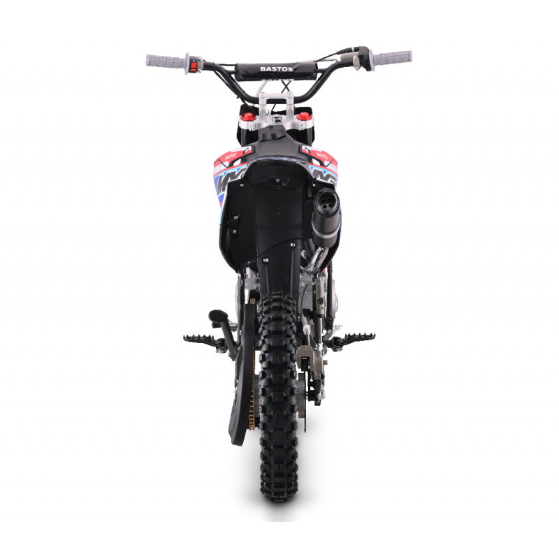 Dirt bike 125cc MXF BASTOS BIKE, roues de 14/17 pouces