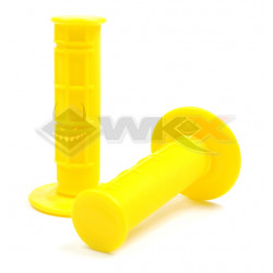 Poignées plastique soft grip JAUNE