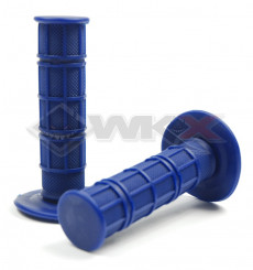 Piece Poignées plastique soft grip BLEU de Pit Bike et Dirt Bike