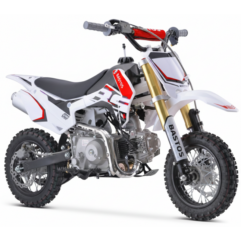 Pit Bike 70cc BASTOS BS 70 MINI ROUGE