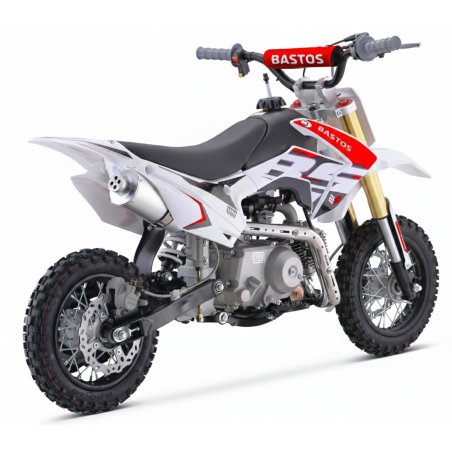 Dirt Bike 70cc BASTOS BS 70 MINI ROUGE