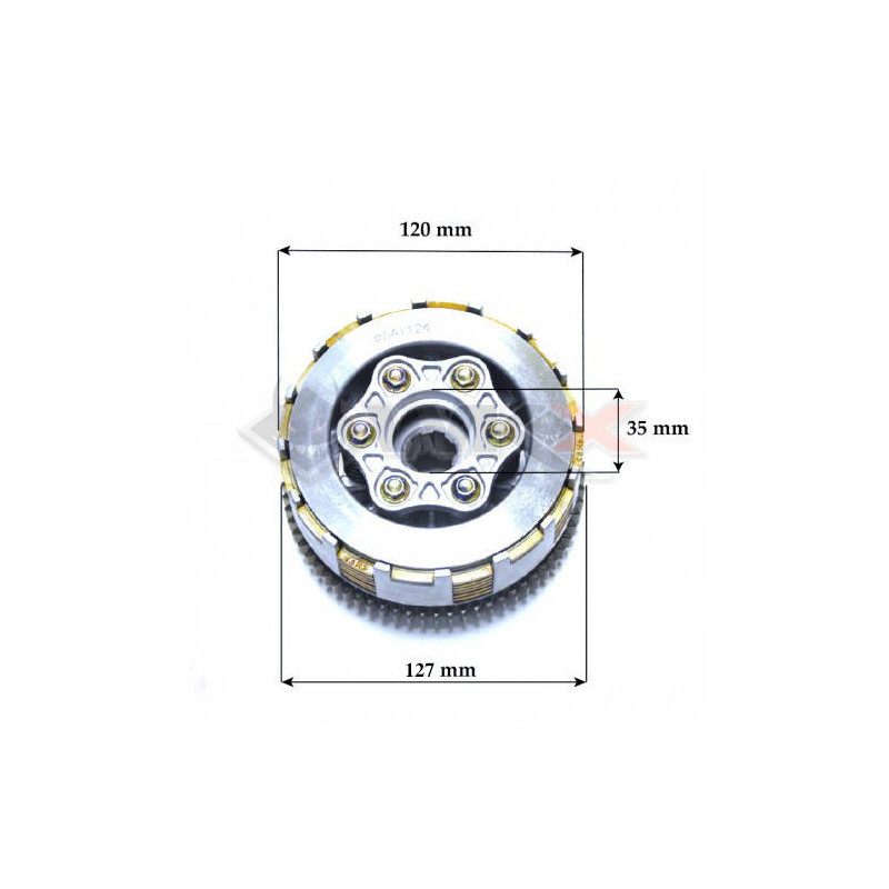 Embrayage renforcé 7 disques pour moteur 150-250-300cc VERTICAL