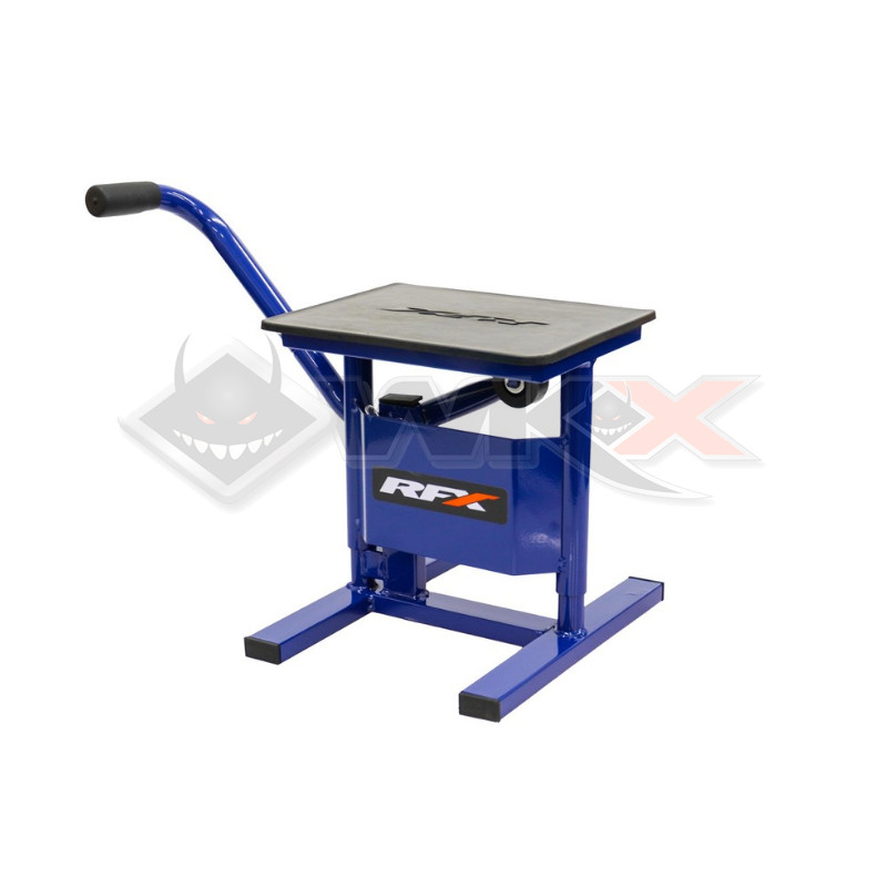 Lève-moto RFX PRO SERIES BLEU pour pit bike et motocross