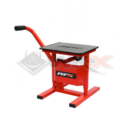 Lève moto RFX PRO SERIES ROUGE pour pit bike, mini moto et motocross
