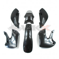Kit plastique KLX NOIR