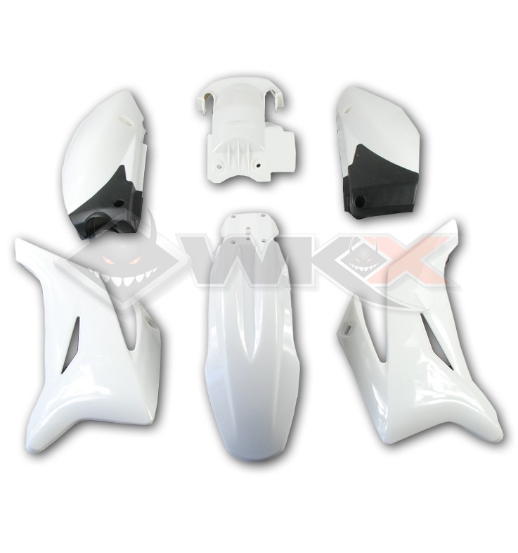 Kit plastique type TTR BLANC
