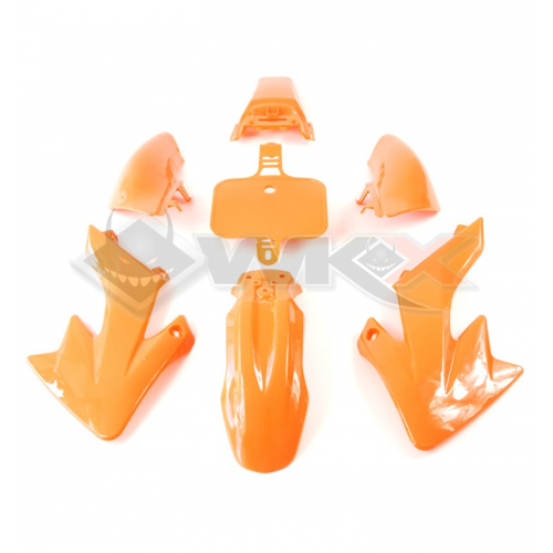 Piece Kit plastique CRF 50 ORANGE de Pit Bike et Dirt Bike