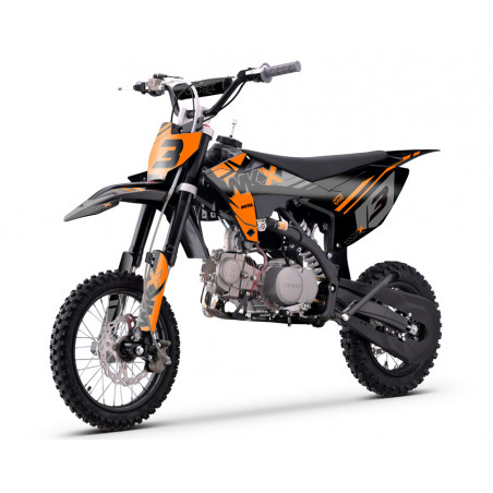 Dirt bike 125cc ORANGE WKX MX2  roues de 12/14" - édition 2026