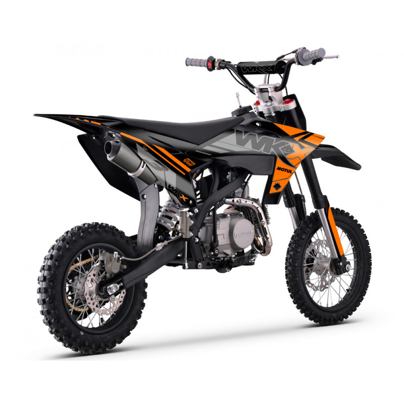 Dirt bike 125cc ORANGE WKX MX2  roues de 12/14" - édition 2026