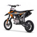 Dirt bike 125cc ORANGE WKX MX2  roues de 12/14" - édition 2026