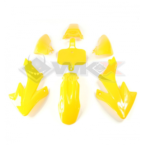 Piece Kit plastique CRF 50 JAUNE de Pit Bike et Dirt Bike