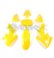 Piece Kit plastique CRF 50 JAUNE de Pit Bike et Dirt Bike