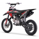 Dirt bike 125 rouge MX2 WKX, roues 14/17 pouces, nouvelle édition
