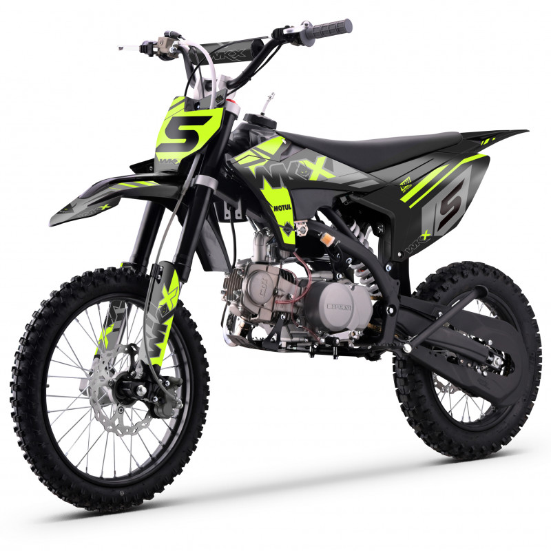 Dirt bike 125cc WKX MX2 14/17 JAUNE