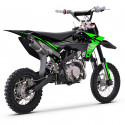 Dirt 150cc WKX, gamme MX2, couleur verte pour rider confirmé. Moteur fiable et puissant.