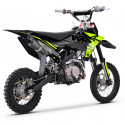 Pit Bike 150cc WKX MX2 JAUNE, roues 12/14" pour adolescents et adultes.