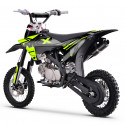 Pit Bike 150cc WKX MX2 JAUNE, roues 12/14" pour adolescents et adultes.