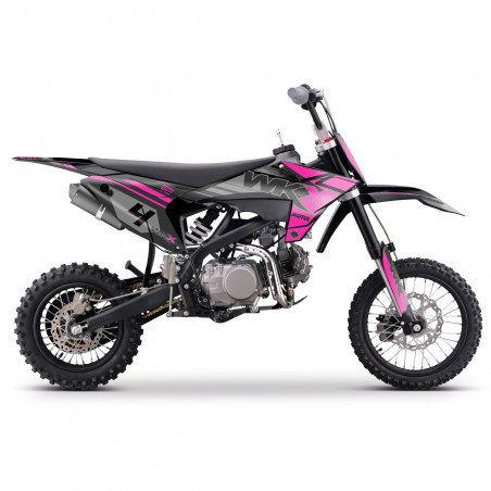 Pit Bike ROSE 150cc WKX MX2 bien équipée, puissante et esthétique.