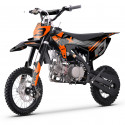 Dirt 150cc orange MX2 de chez WKX RACING