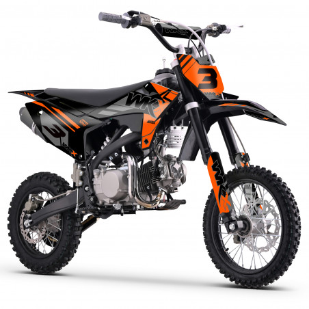 Dirt 150cc orange MX2 de chez WKX RACING