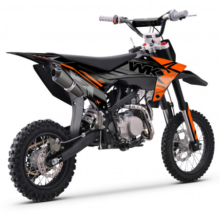 Dirt 150cc orange MX2 de chez WKX RACING