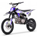 Dirt bike 150cc WKX MX2, roues de 14/17 pouces, couleur bleue