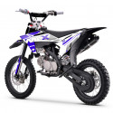Dirt bike 150cc WKX MX2, roues de 14/17 pouces, couleur bleue