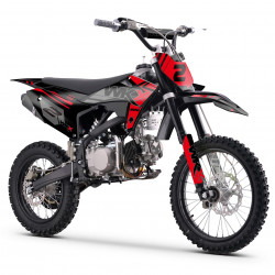 Pit Bike 150cc ROUGE WKX MX2, disponible en roues de 14/17 pouces
