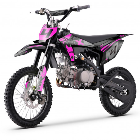 Pit bike 150cc ROSE, roues 14/17 pouces, MX2 de chez WKX Racing