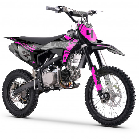 Pit bike 150cc ROSE, roues 14/17 pouces, MX2 de chez WKX Racing