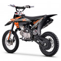Pit bike 150cc ORANGE MX2 WKX : une dirt pas chère à boîte manuelle intuitive.