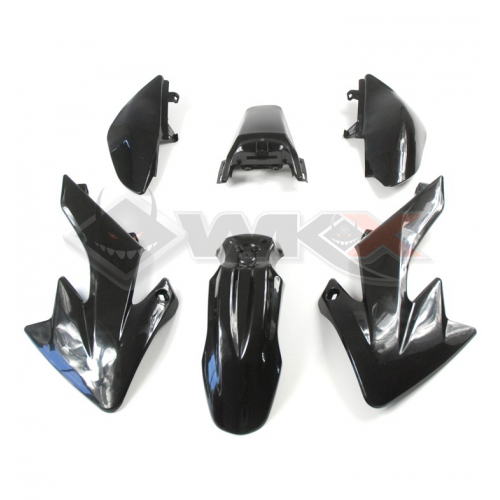 Piece Kit plastique CRF 50 NOIR de Pit Bike et Dirt Bike