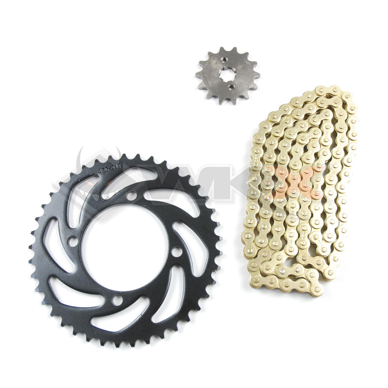 Kit chaine KMC 420 - Couronne 39 - Pignon 13