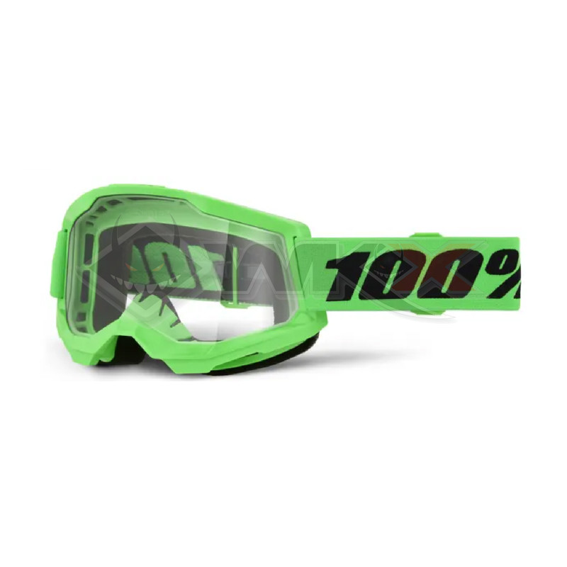 Masque STRATA 2 100% VERT FLUO