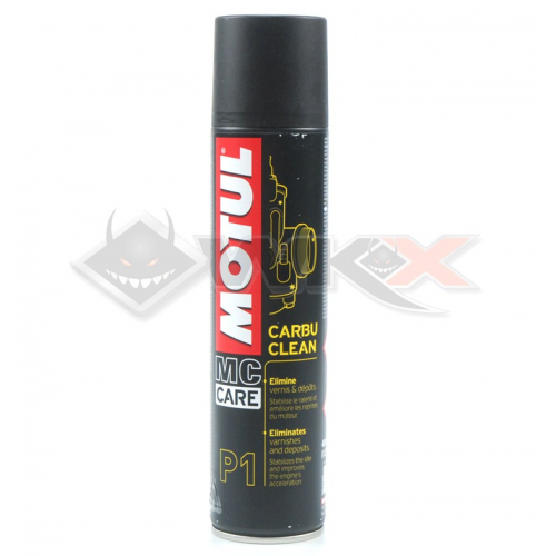 Piece Nettoyant carburateur MOTUL CARBU CLEAN 400ml de Pit Bike et Dirt Bike